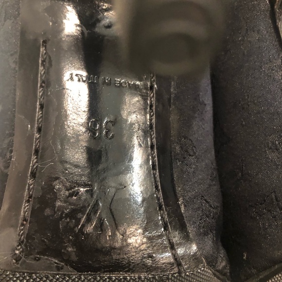 Louis Vuitton Suede Black heels shoe size 36 - Picture 7 of 13